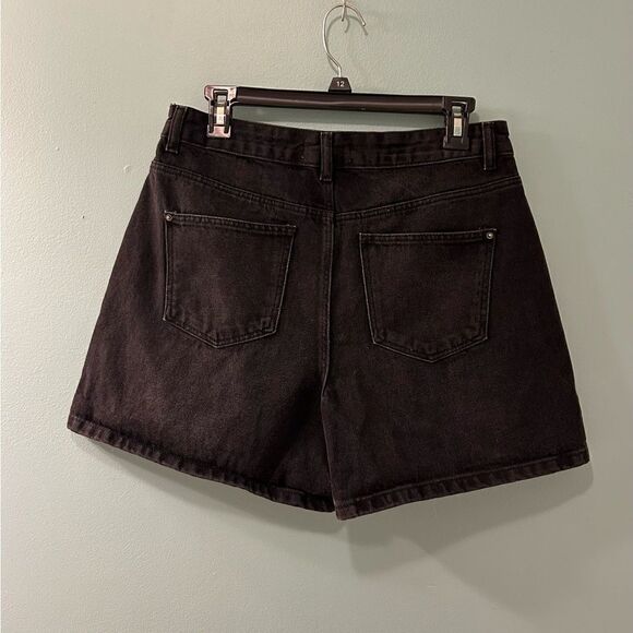 NWT … URBAN BLISS “Size: 8” Black Denim Shorts - Picture 3 of 5